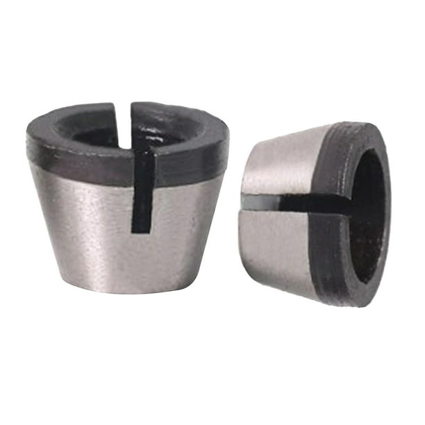 2pcs Carbon Steel Milling Cutter Chuck Adapter for Engraving & Trimming Machine 2pcs Carbon Steel Milling Cutter Chuck Adapter for Engraving & Trimming Machine